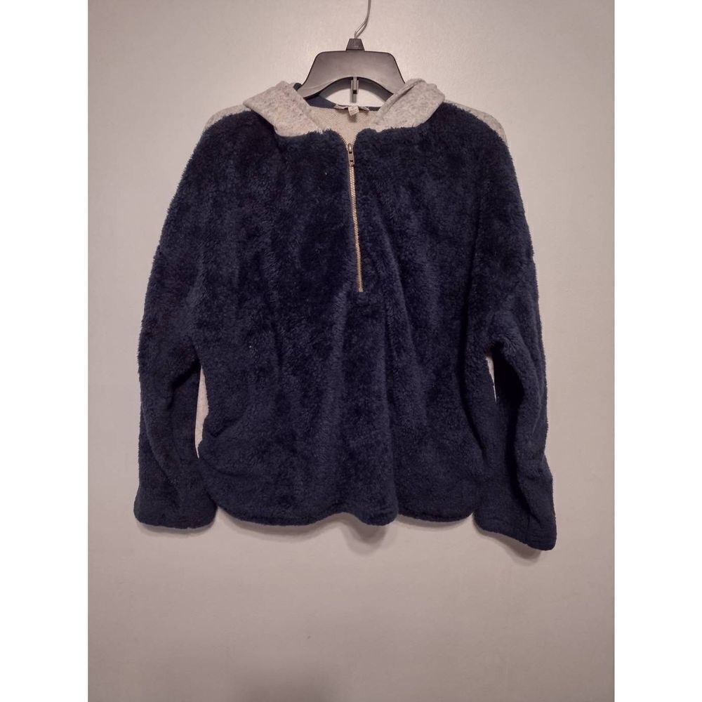Umgee Size M Navy Blue Soft Fleece Hooded